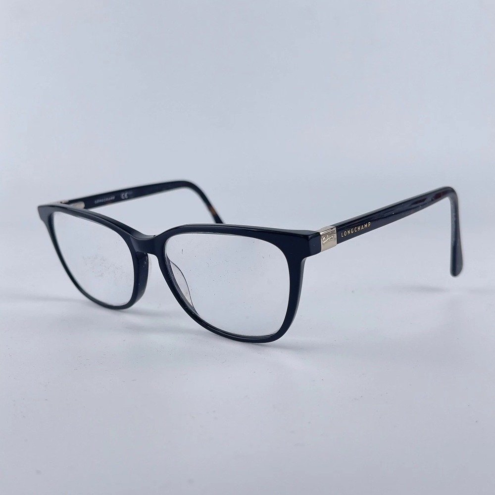Longchamp LO2647 010 Women Eyeglasses Frame Black Plastic Full Rim 53-16-140‎ mm